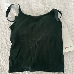 lululemon athletica Dark Green Camisole
